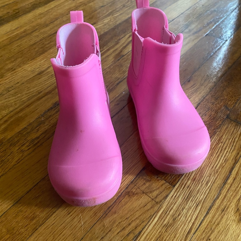 BearPaw Kids Pink Rain Boots